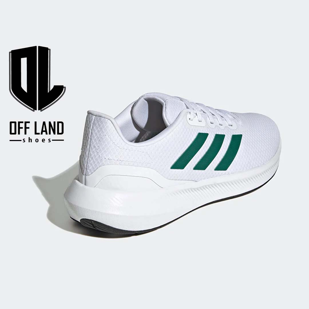 کفش مردانه سفید سبز آدیداس رانفالکون adidas Runfalcon