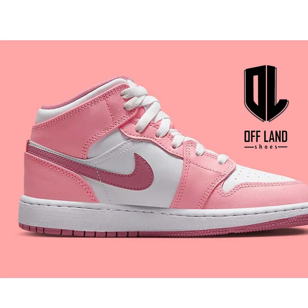 کفش زنانه صورتی نایک جردن 1 Nike Air Jordan 1