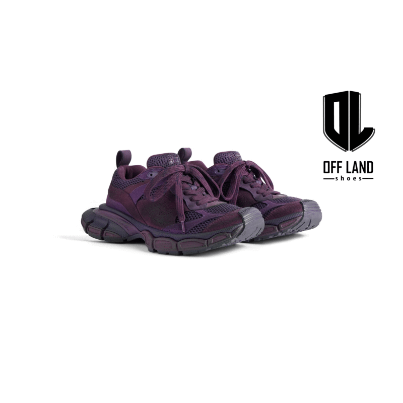 کفش ورزشی 3XL در مش بنفش تیره 3XL Sneaker in dark purple mesh