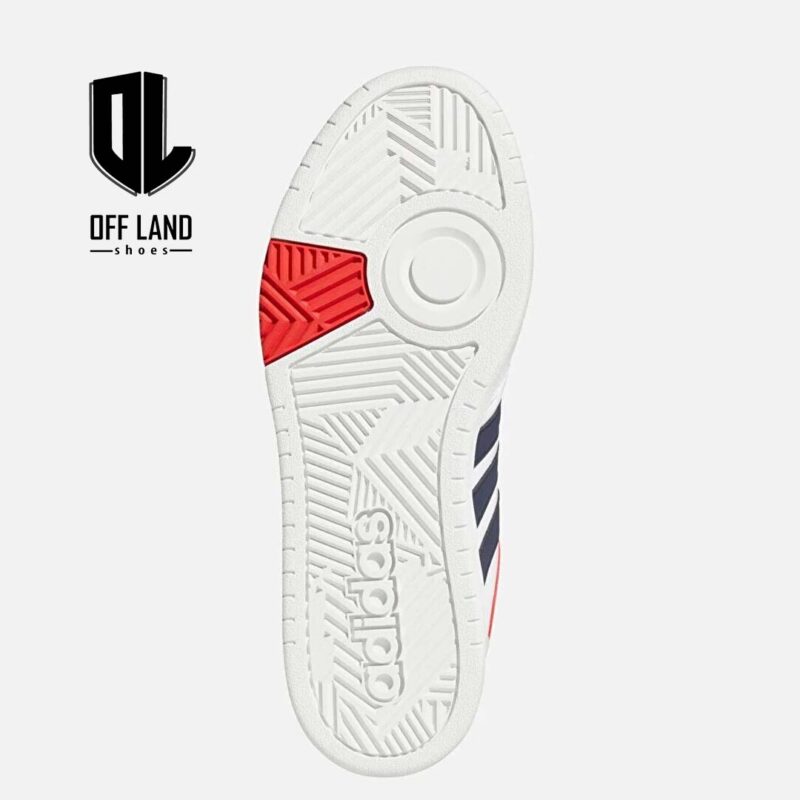 کفش ورزشی مردانه سفید آدیداس هوپس کلاسیک | adidas Hoops 3.0 Low Classic