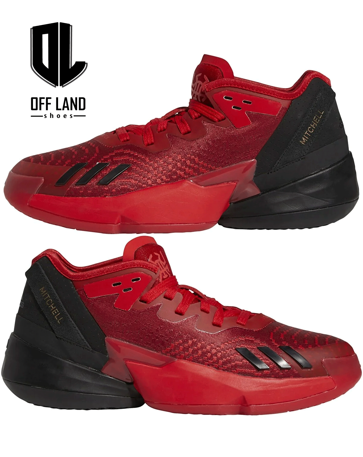 کفش بسکتبال مردانه ادیداس adidas Red