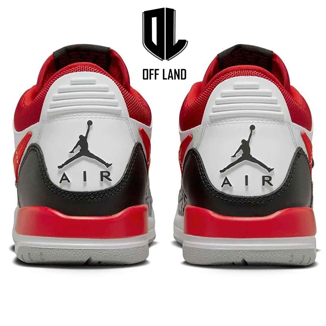 کفش ورزشی زنانه نایک ایر جردن لگاسی فایر Nike Air Jordan Legacy 312 Low Fire Red