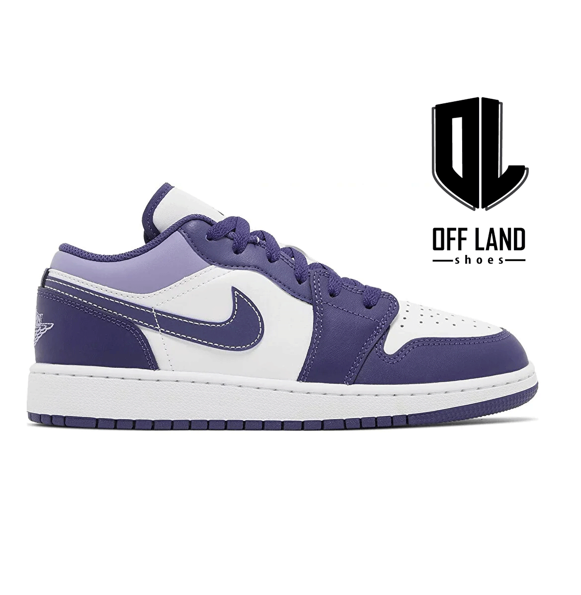 کفش جردن 1 بنفش Nike Air Jordan 1 Low Sky J Purple