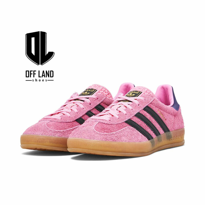 کفش ورزشی زنانه بنفش صورتی پوما adidas Gazelle Indoor Bliss Pink