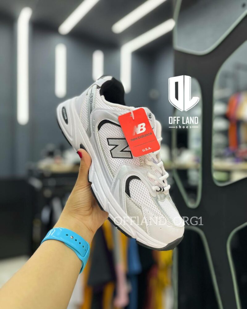 کفش های کپی نیوبالانس 530 سفید مشکی new balance 530