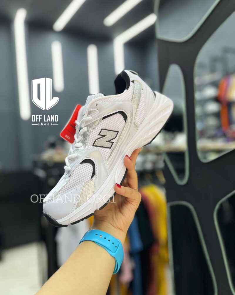 کفش های کپی نیوبالانس 530 سفید مشکی new balance 530