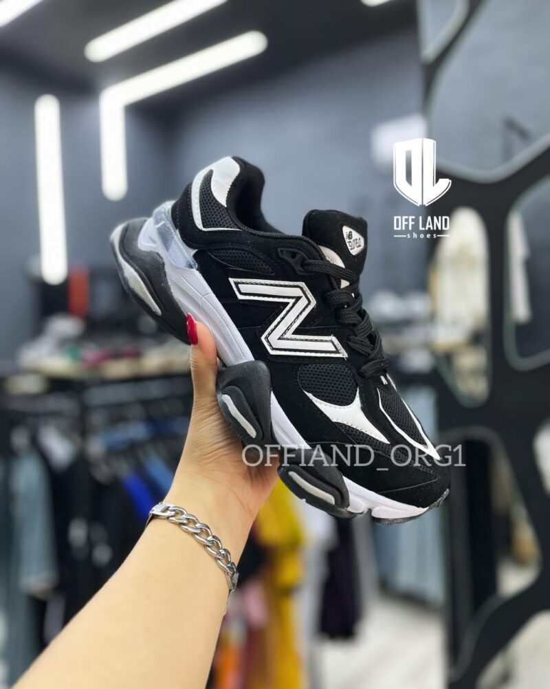 کفش های کپی نیوبالانس 9060 مشکی سفید newbalance 9060