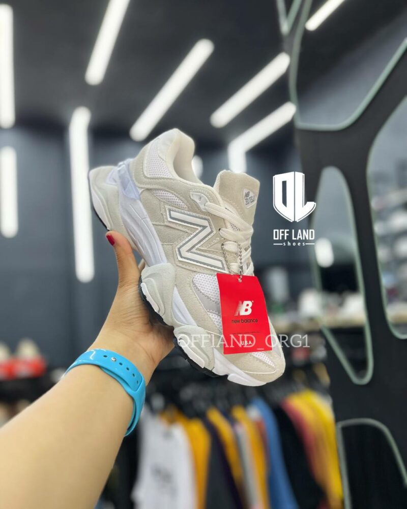 کفش های کپی نیوبالانس 9060 سفید کرم newbalance 9060