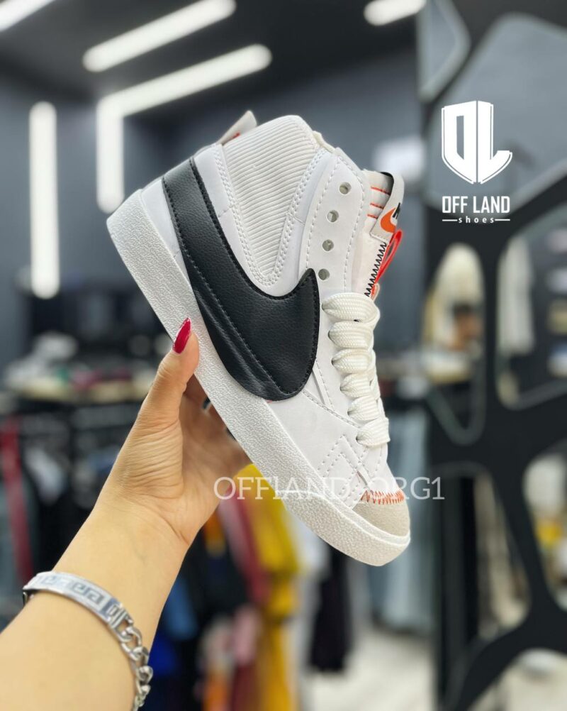 کفش روزمره نایک بلیزر جامبو سفید Nike Blazer Mid 77 Jumbo