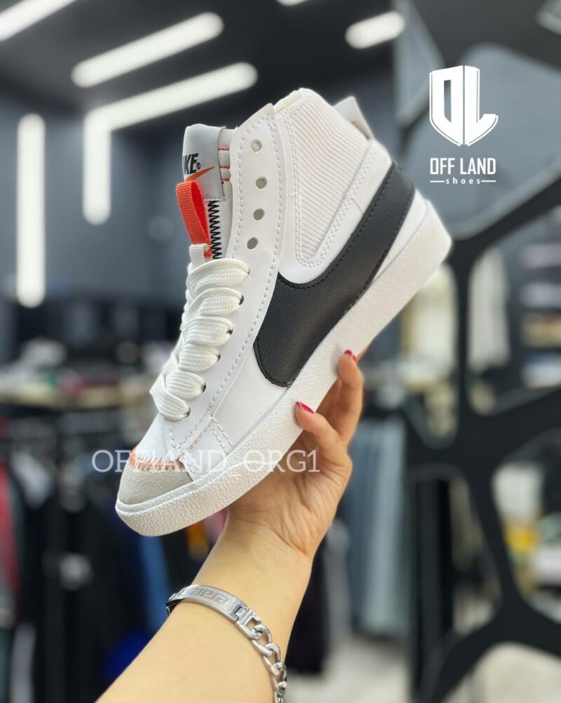 خرید کفش روزمره نایک بلیزر جامبو سفید Nike Blazer Mid 77 Jumbo