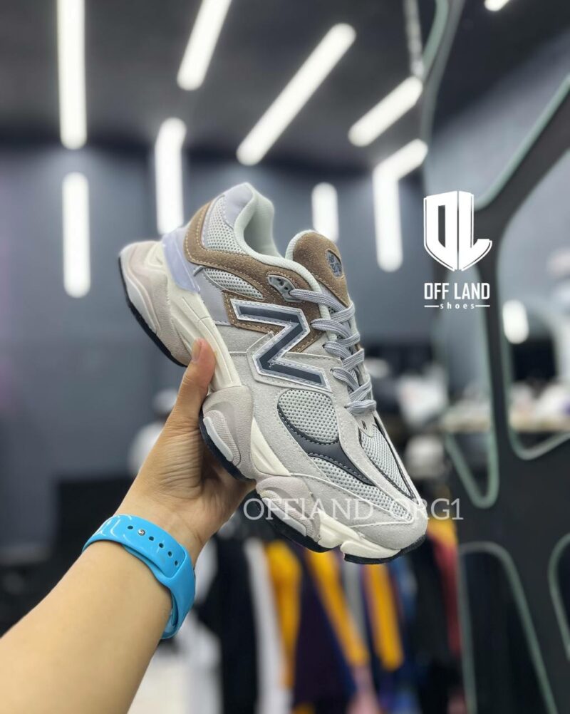 کفش های کپی نیوبالانس 9060 طوسی کرم newbalance 9060