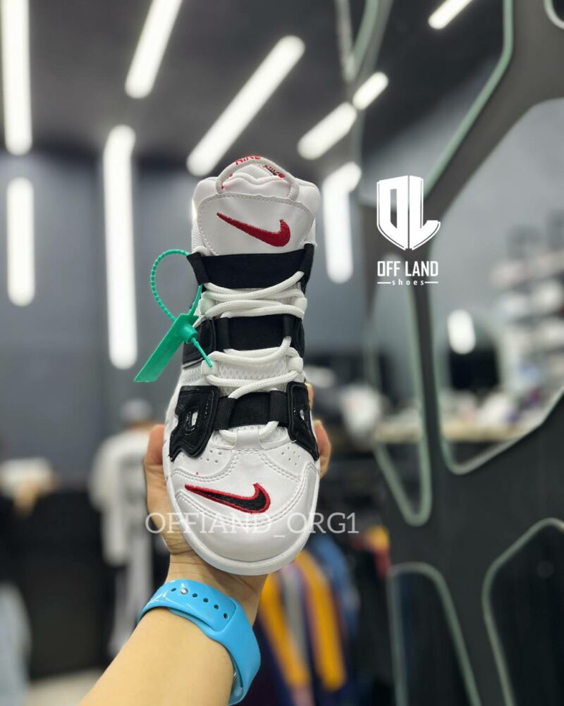 کفش های کپی نایک ایر آپ تمپو سفید مشکی Nike Air uptempo