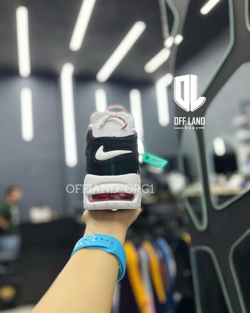 کفش های کپی نایک ایر آپ تمپو سفید مشکی Nike Air uptempo