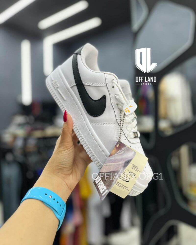 کفش های کپی نایک ایرفورس 1 سفید مشکی Nike Air Force 1