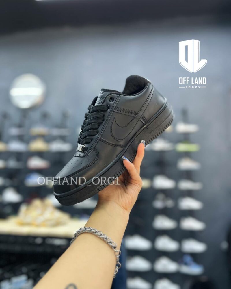 کفش مردانه نایک ایرفورس 1 سوپریم مشکی nike air force supreme