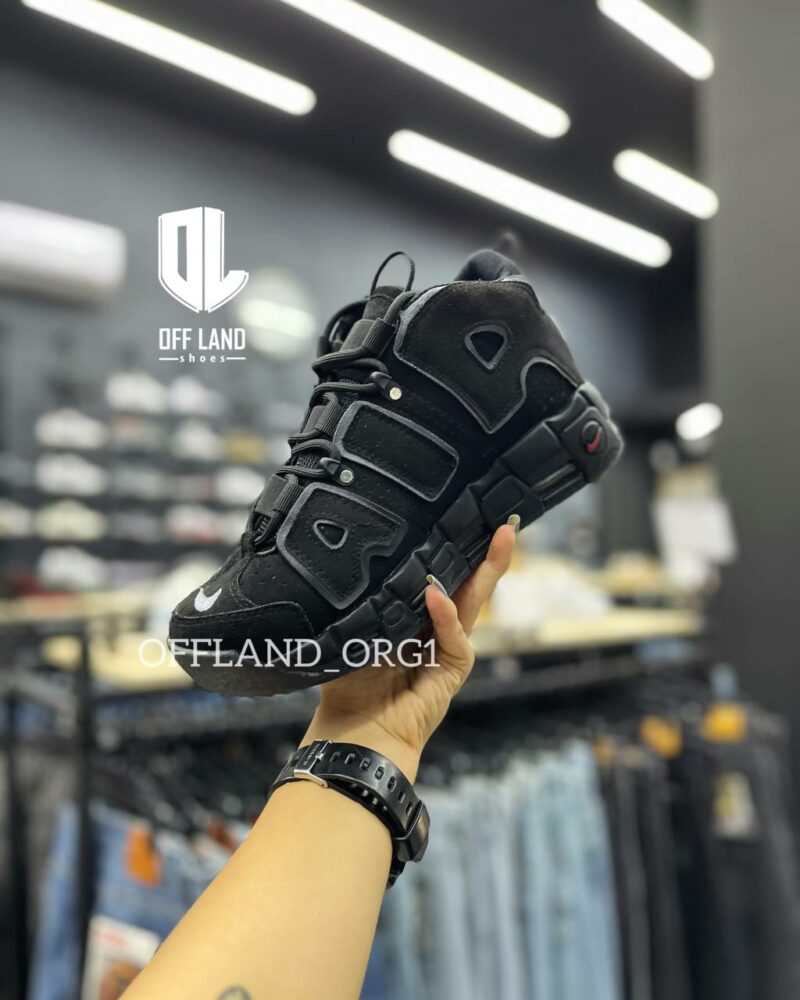 کفش مردانه نایک ایر آپ تمپو مشکی Nike Air uptempo