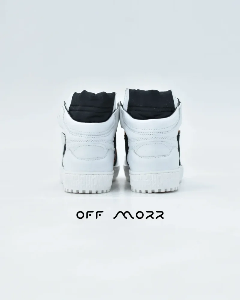 کفش آف وایت مشکی نارنجی off white