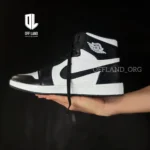 nike jordan 1 black white