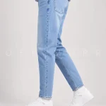 شلوار جین مردانه مام فیت آبی دیزل