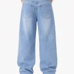 شلوار جین مردانه بگ استایل آبی انرژی